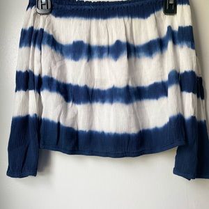 hollister off the shoulder top